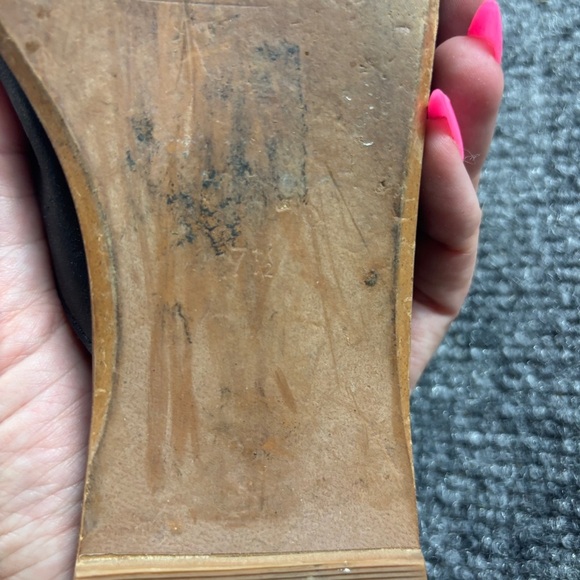 MADEWELL Women’s Black Leather Slip-On Mules Flat Slides size: 7.5 - Picture 9 of 10